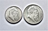 Top, 2 Gedenkmünzen Silber: 2 und 3 M 1911 D Bayern, Luitpold Brandenburg - Ruhland Vorschau