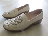 Damenschuhe Leder creme/weiß 42 NEU! Leipzig - Grünau-Mitte Vorschau