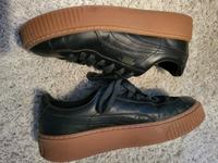 Puma Basket Plateau Sneaker 38,5 schwarz Top Zustand Niedersachsen - Wolfenbüttel Vorschau