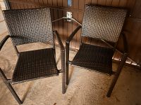 2 Rattan Gartenstühle braun Saarland - St. Ingbert Vorschau