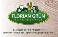 Landwirtschaftliche Dienstleistungen, Grünlandnachsaat, Güttler Bayern - Bechhofen Vorschau