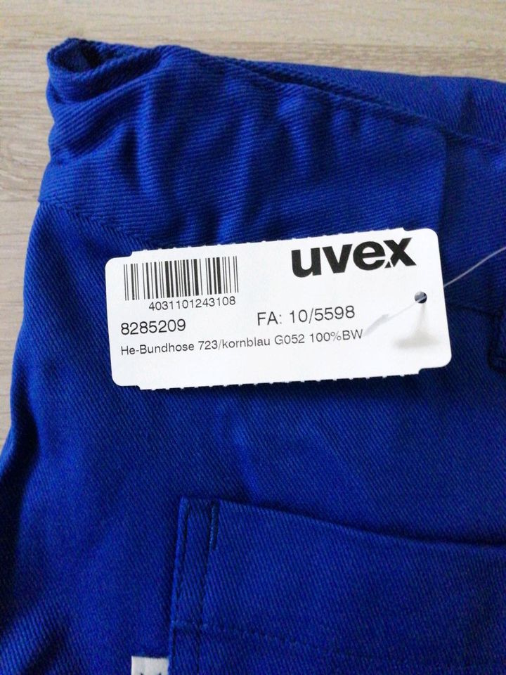 NEUE UVEX Herren Arbeitshose Bundhose GR 52 in Rheine