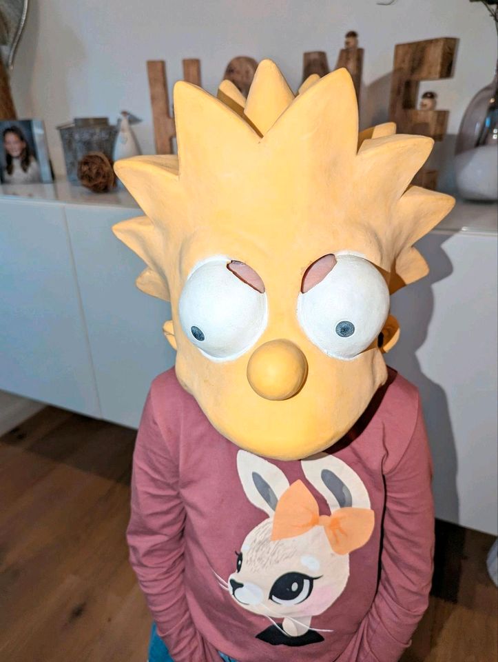 Vollmasken Karneval, Fasching, Simpsons, Homer, marge, Lisa, bart in Beilngries