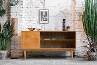 Hellerau 602 Sideboard DDR 60er Vitrine Retro Schrank Restauriert Friedrichshain-Kreuzberg - Friedrichshain Vorschau
