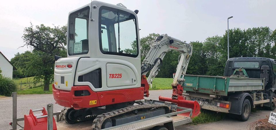 Dumper Minibagger Rüttelplatte Stampfer leihen mieten zu vermiete in Aulendorf