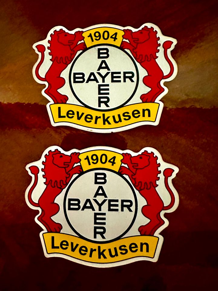 Bayer 04 Leverkusen Aufkleber / Sticker - Fußball Fanartikel in Horka