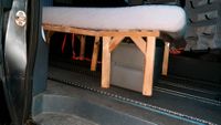 Camping Bett für Bulli aus Holz klappbar zur Bank mit Matratze Nordrhein-Westfalen - Harsewinkel - Marienfeld Vorschau