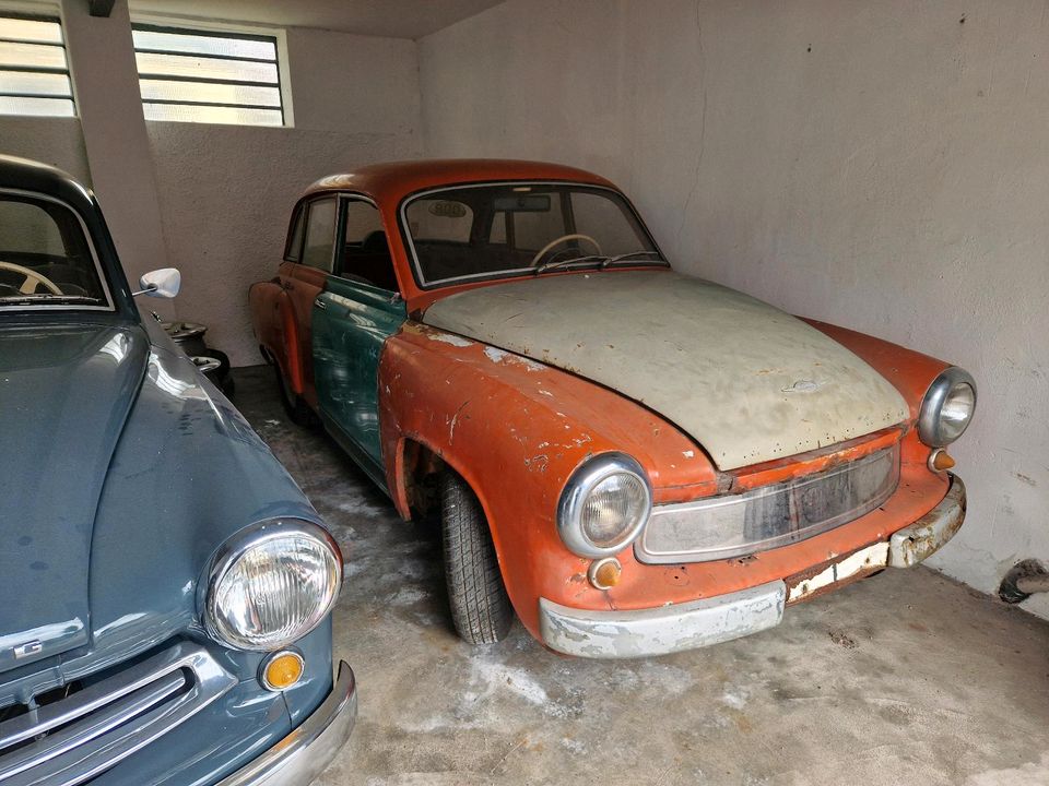 Wartburg 311 mit Käfer Bodengruppe 1961 in Gotha