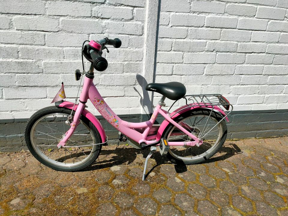 Puky Fahrrad 18 Zoll rosa Lillifee Mädchen Alu in Langenfeld