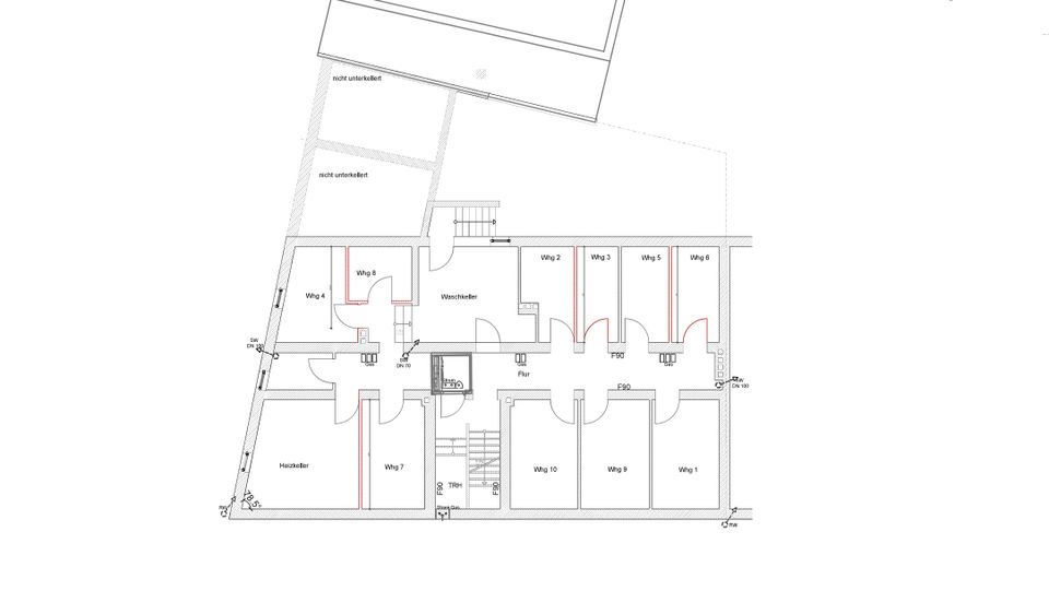 Kernsanierte Erdgeschosswohnung mit Terrasse in ruhiger Innenstadtlage in Centrum