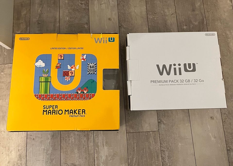 Nintendo Wii U Limited Edition Super Mario Maker + extra Spiele in Hamburg