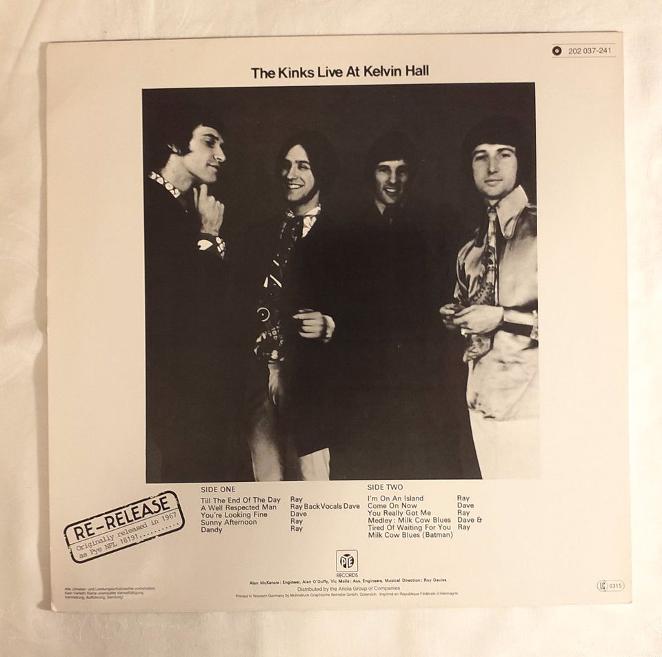 The Kinks Schallplatte Vinyl Lp in Hofkirchen