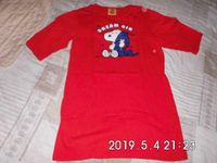 1 Nachthemd in rot mit Bildmotiv und 3/4 Arm Sachsen - Hoyerswerda Vorschau