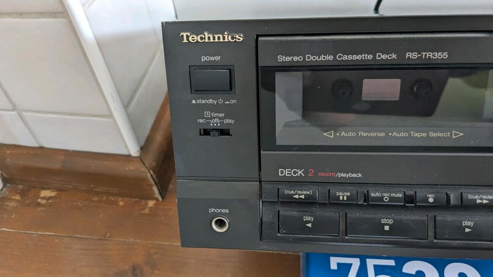 Doppelkasettendeck KassettendeckTechnics RS-TR355  Hifi in Höchberg