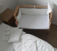 Gebraucht FabiMax Beistellbett mit Matratze und Nestchen Hessen - Schwalmstadt Vorschau