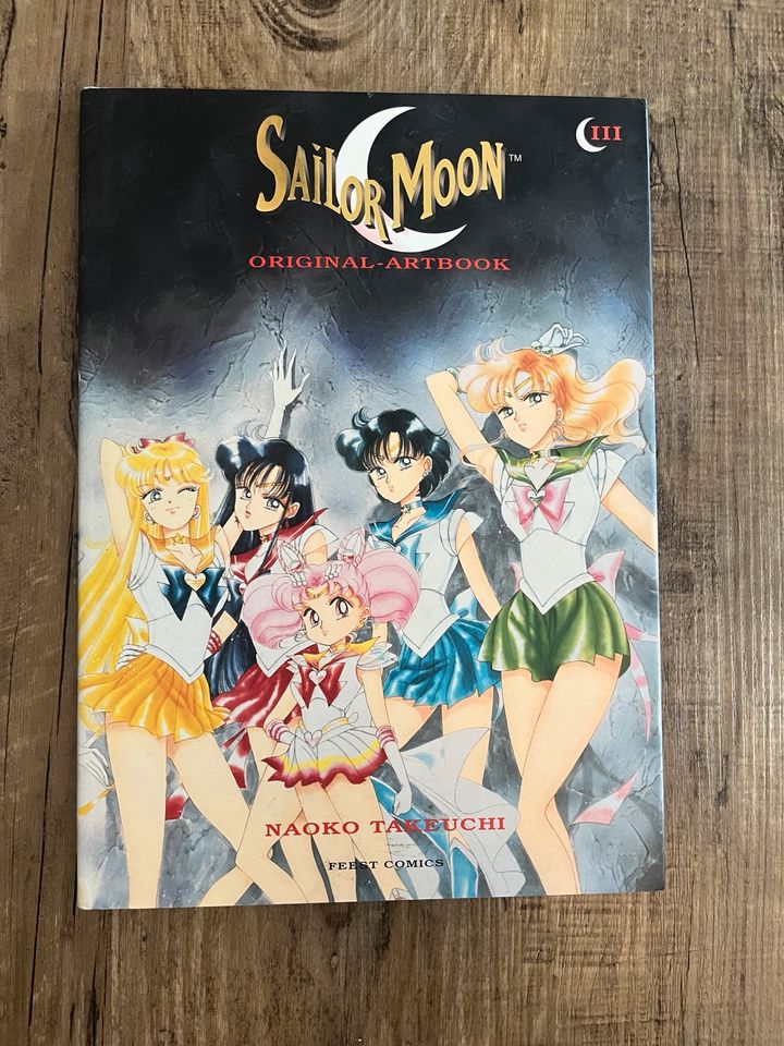 Sailor Moon Artbook Band 1–5 Hardcover 1. Auflage in Berlin