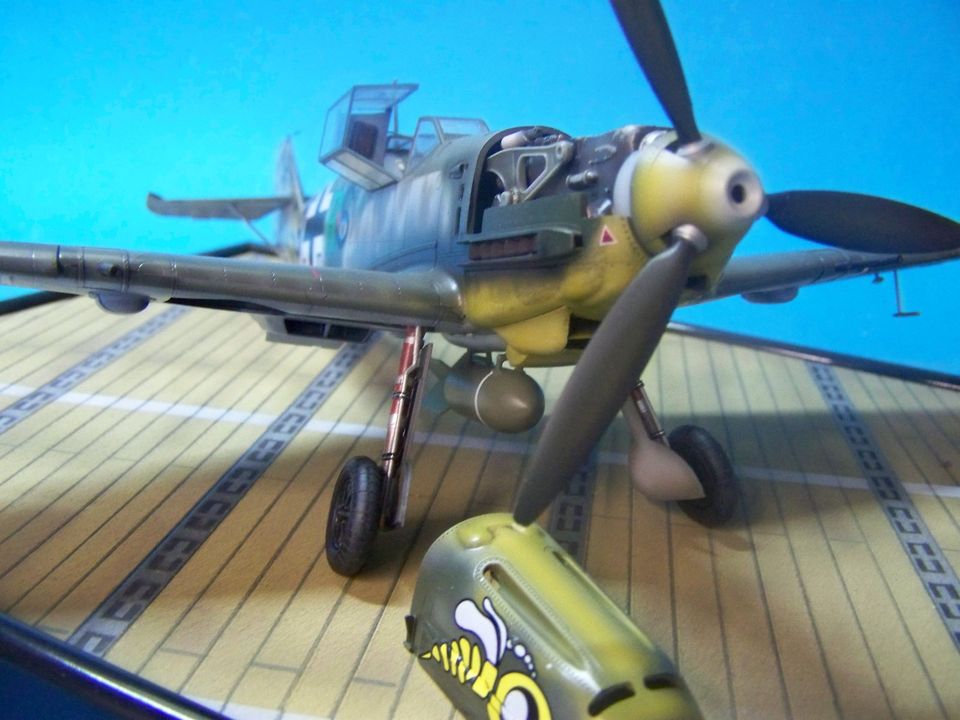 1/32 Messerschmitt BF 109 E-7, S9+RS, 8/ZG1 "Wespe" Russia 1942 in Schwalmtal