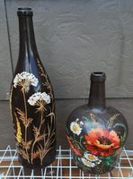 Vase 2 Motive handbemalt je 12€ Rheinland-Pfalz - Ramstein-Miesenbach Vorschau