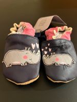 Lederpuschen Schlappen Schuhe 6-12 Monate Baby Nilpferd NEU Nordrhein-Westfalen - Viersen Vorschau