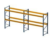 5,7m Palettenregal 2,5m hoch / 110cm tief mit 2 Ebenen Nordrhein-Westfalen - Halver Vorschau