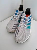 adidas Am4ldn Weiß/Grau/Schwarz Laufschuhe (BB6719), Größe 45 1/3 Bayern - Eltmann Vorschau