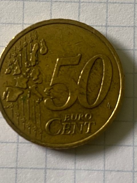 50 Cent sammler Frankreich RF republique francaise sammlung 2001 in Altenbeken