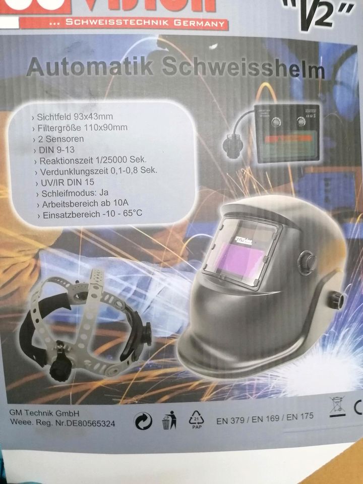 Schweißgerät Schweißhelm Automatik NEU in Fulda