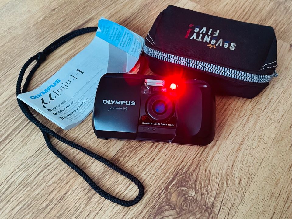 Olympus mju 1 µ[mju:]-1 35mm getestete Analog-Kompaktkamera Top in Aachen