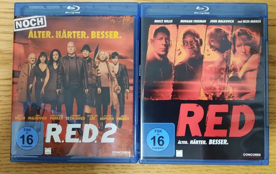 Blu-Ray RED und RED2 in Ulmet