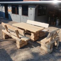 Sitzgarnitur*Holz*Natur Thüringen - Blankenhain Vorschau