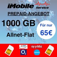 ✅ 1000 GB INTERNET PREPAID ✅ Allnet Flat ✅ EINMALIG 65€ Mitte - Wedding Vorschau