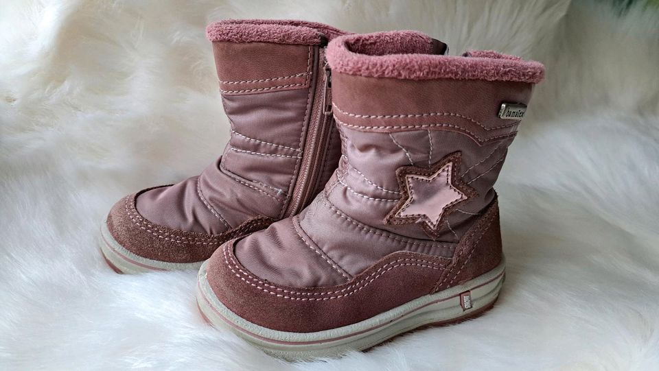 bama Winterstiefel Schneestiefel, rosè, Gr. 23, ISL 147mm in Radebeul