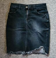 Amisu Damen Jeans Rock schwarz Größe 34 Sachsen-Anhalt - Kelbra (Kyffhäuser) Kelbra Vorschau