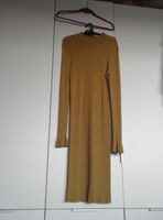 Amisu Strickkleid Bodycon Midikleid grün gerippt Ripp Stretch Baden-Württemberg - Plochingen Vorschau