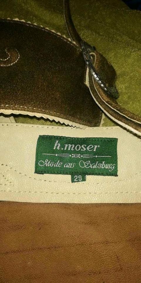 Original h. moser Trachten Lederhose in Burghausen