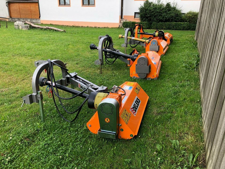 Deleks Volpe120 Schlegelmulcher Mulcher Seitenverstellbar Mähwerk in Rennertshofen