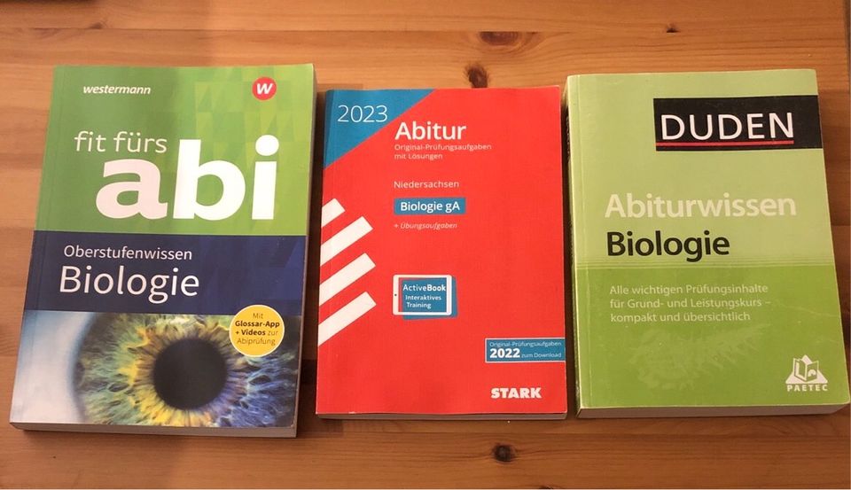 Abitur Bücher Biologie Westermann & Duden in Burgdorf