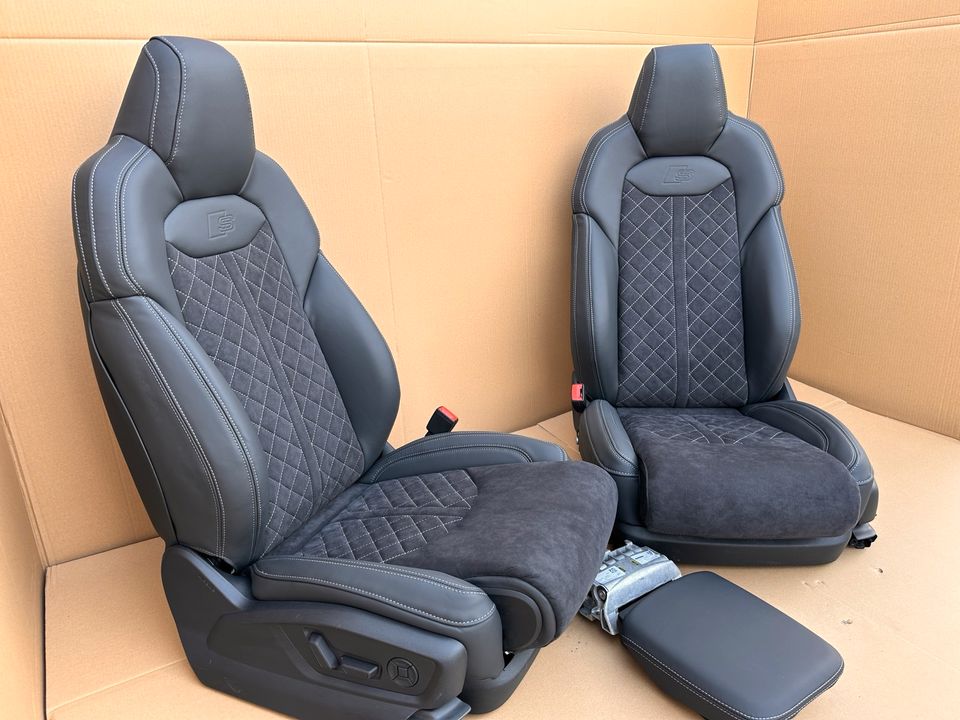 ⭐️ Audi Q7 SQ7 Performance Alcantara Leder Sitze ⭐️ in Tantow