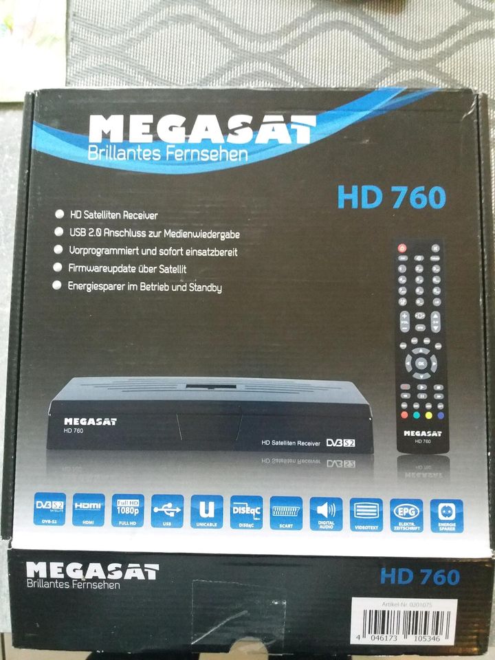 SAT Receiver  Megawatt HD 760 in Bad Freienwalde