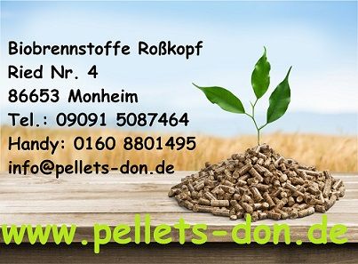 Holzpellets, Pellets, Palette 990kg, Woodstixx 15kg Säcke in Monheim