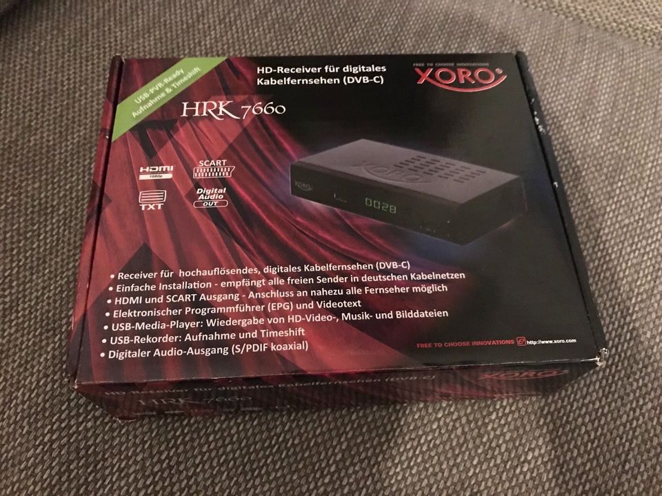 Xoro HRK 7660 HD-Receiver in Berlin