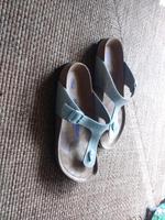 birkenstock gr.42 silber kaum getragen Lübeck - Innenstadt Vorschau