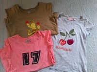 3 Pailletten-T-Shirts Mädchen 128 Bayern - Mammendorf Vorschau