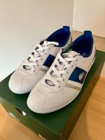 Lacoste Damen Sneaker Savez SPM 40 Leder Weiß Blau Neu München - Schwabing-Freimann Vorschau