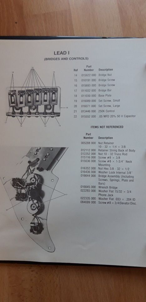 Fender Service Manual - Black Gold in Erding