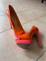 Buffalo High Heels Lack orange pink Brandenburg - Michendorf Vorschau