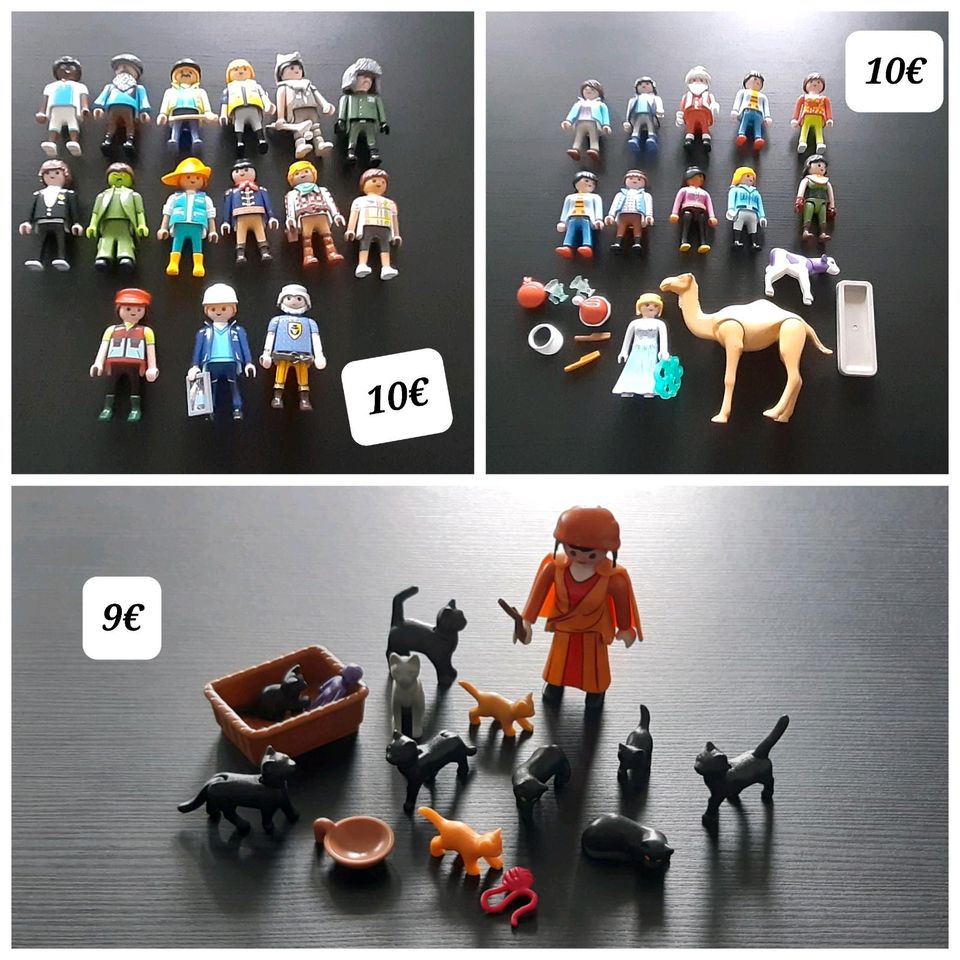 Playmobil Figuren Spielzeug Sammlung Konvolut Tiere Zubehör Pferd in Dinslaken