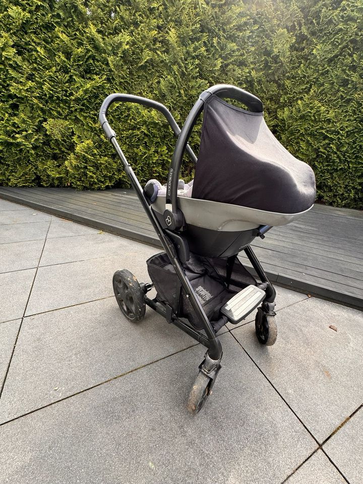 Gebrauchter Kinderwagen mit Babyschale von Joie in Werne