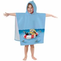 Minions Badeponcho Kapuze Duschtuch Badetuch Strandtuch  60x120cm Nordrhein-Westfalen - Emmerich am Rhein Vorschau