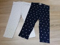 2 Caprileggings Capri Leggings gepunktet Herzen H&M Gr. 128 Brandenburg - Paulinenaue Vorschau